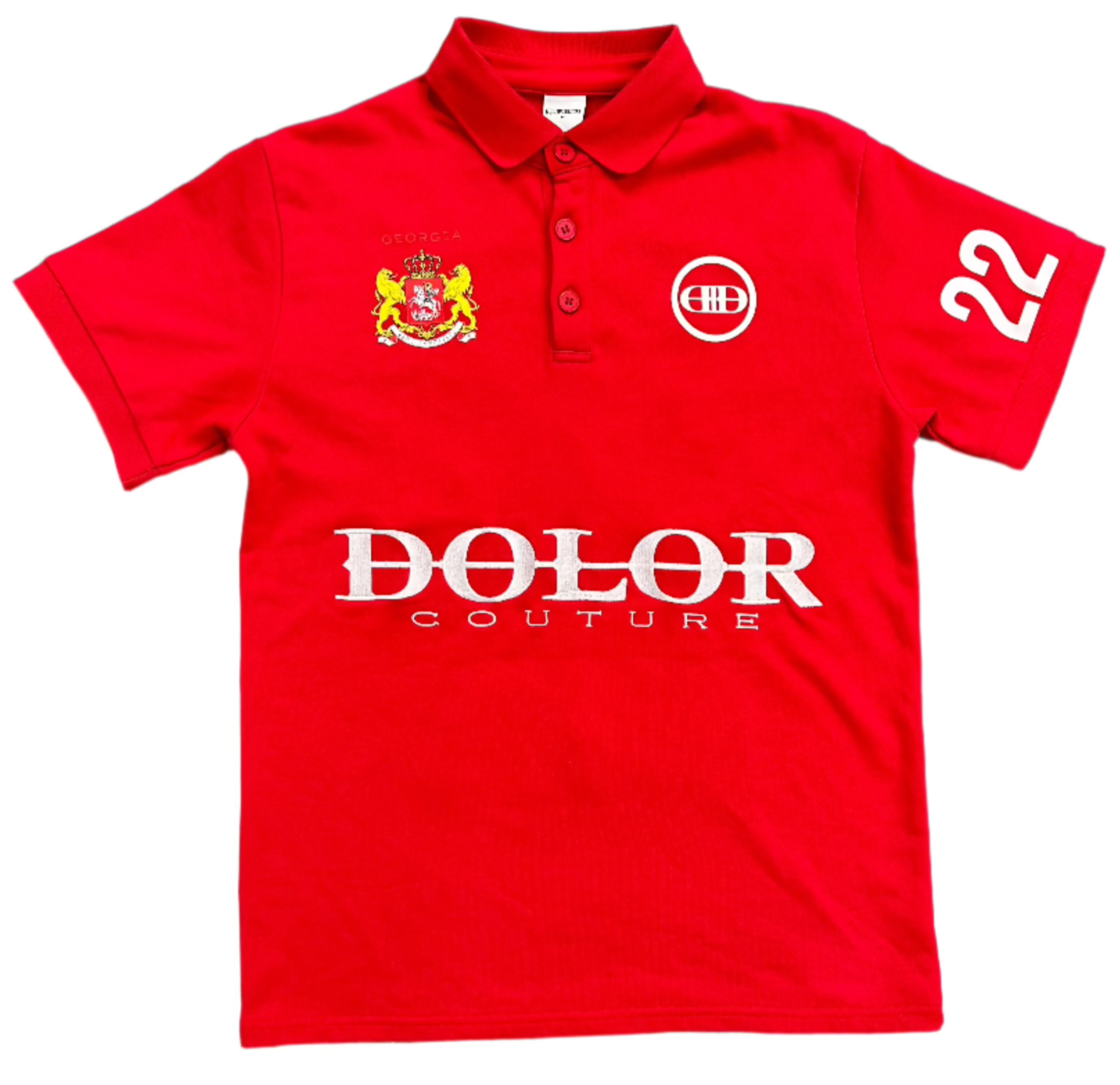 Georgia 22 Polo in Red