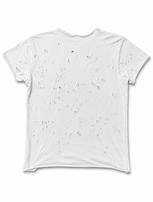DOLOR “FAITH//RAGE” DISTRESSED TEE