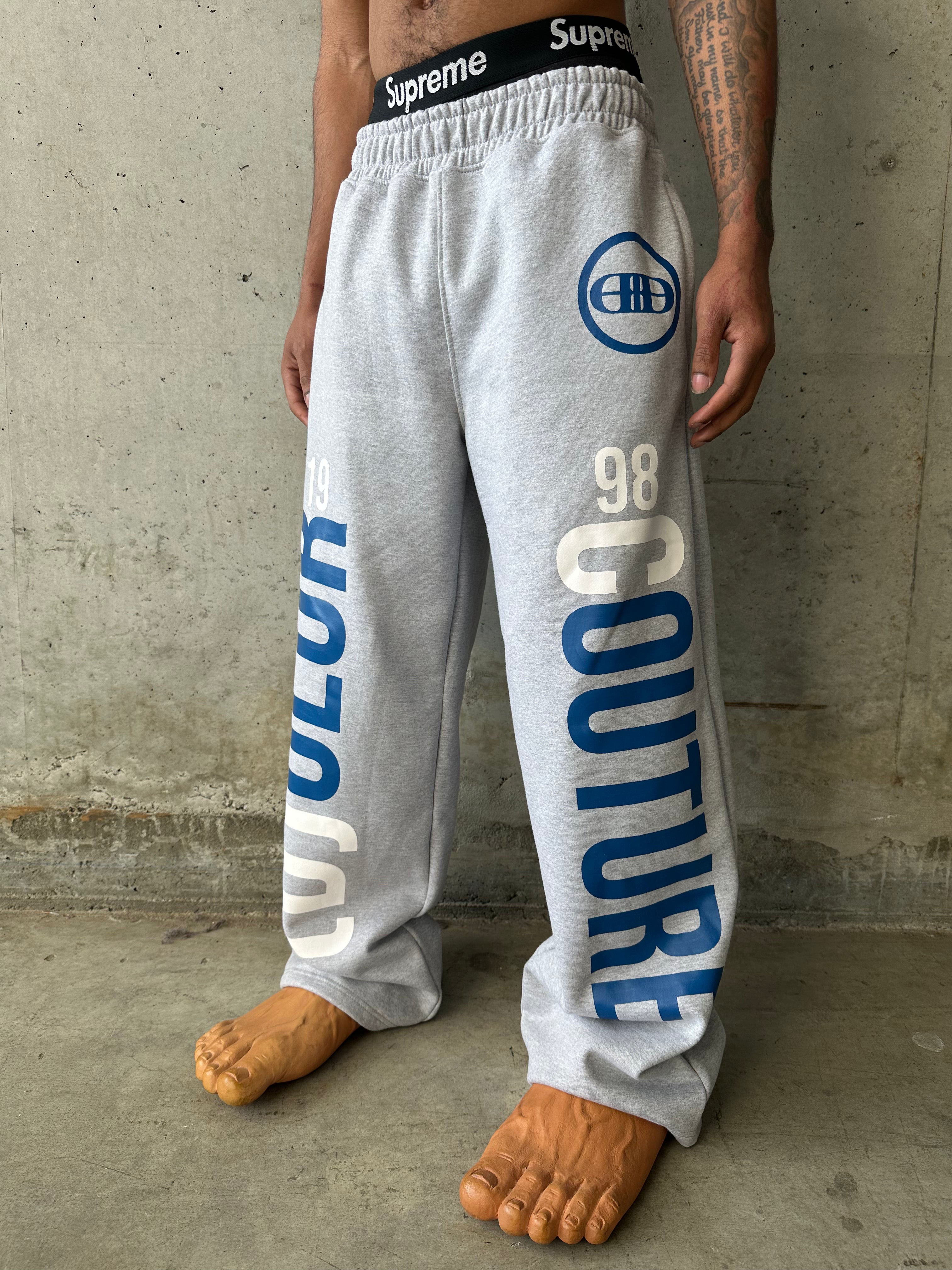 Grey Pain Pain Pain Sweatpants