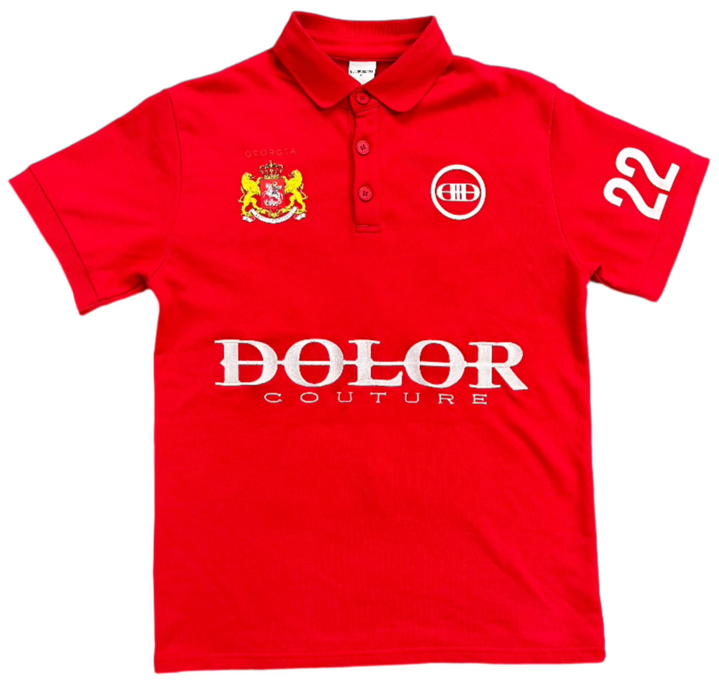 Georgia 22 Polo in Red